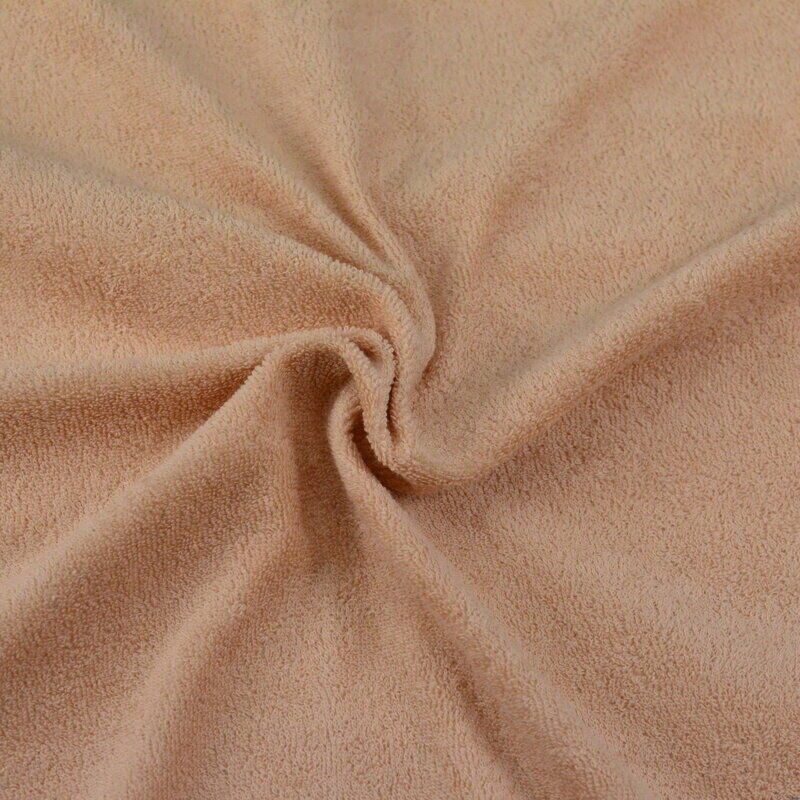 Froté prostěradlo světle béžové 60x120cm